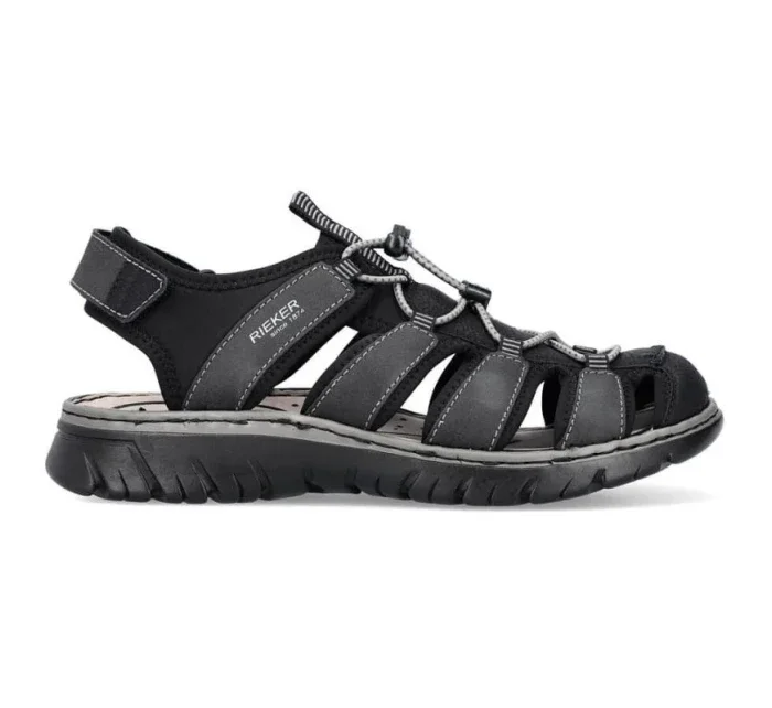 Vestavěné sandály Rieker M 26770-00 RKR584 Vestavěné sandály Rieker M 26770-00 RKR584