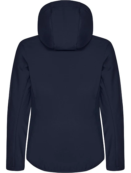 Classics Softshell Hoody W Dámská 3vrstvá softshellová bunda s kapucí model 22471096 dark navy - Clique Classics Softshell Hoody W Dámská 3vrstvá softshellová bunda s kapucí model 22471096 dark navy - Clique