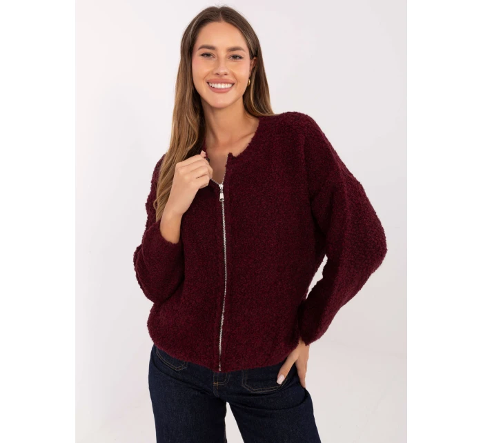 Jumper MI SW 3WB219.21 bordó Jumper MI SW 3WB219.21 bordó