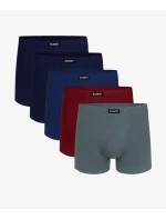 Pánské boxerky ATLANTIC 5Pack - vícebarevné