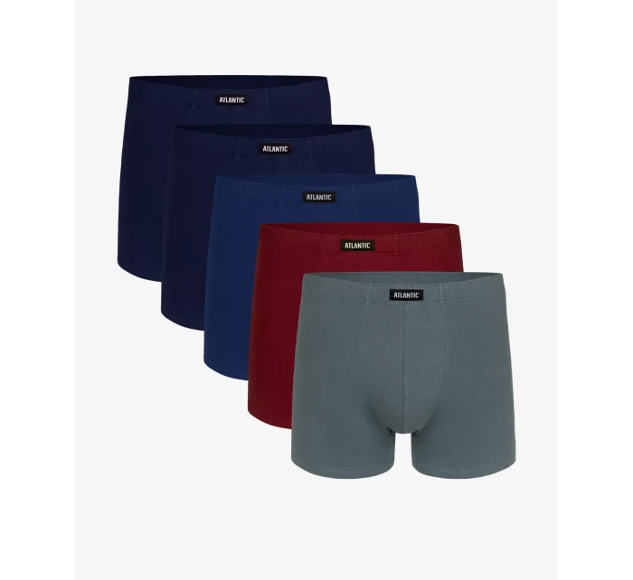 Pánské boxerky ATLANTIC 5Pack - vícebarevné