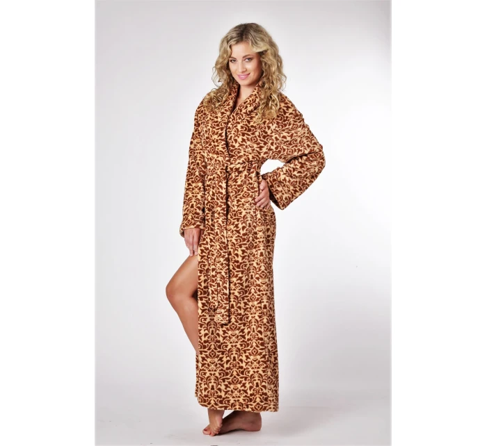 Dámský župan se šálovým límcem VICTORIA model 18997705 - Vestis Dámský župan se šálovým límcem VICTORIA model 18997705 - Vestis