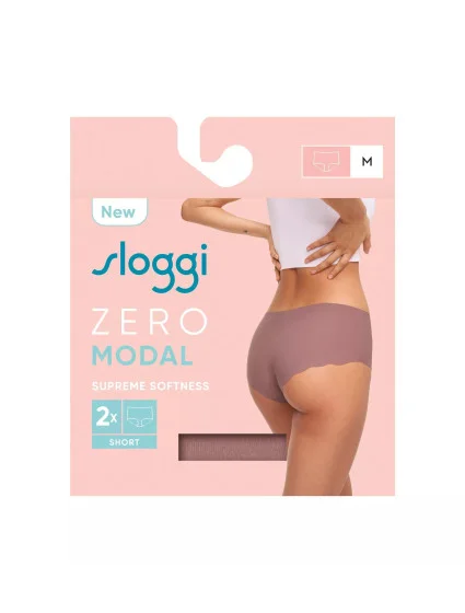 sloggi ZERO Modal 2.0 Short 2P - Cacao - SLOGGI Cacao - SLOGGI
