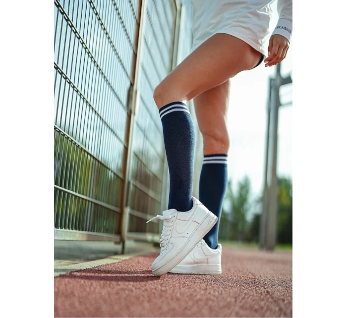 Podkolenky Milena 0248-004 S žebrovaným pasem 37-41