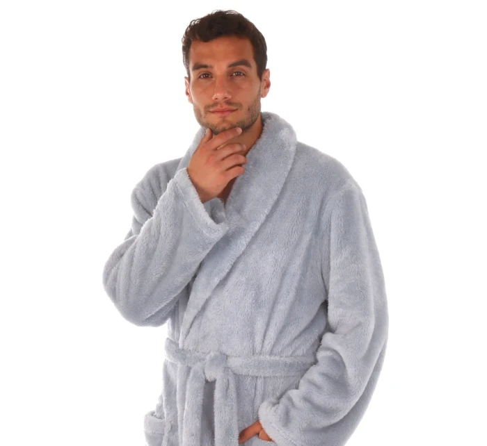 pánský župan Jack extra 2120 nadměr Světle šedá