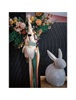 GHOST GNOM MOTHROOM PALE 25CM SPRING DECORATION dětské