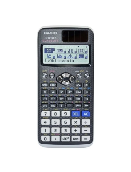 CASIO VĚDECKÁ KALKULAČKA FX 991CEX CLASSWIZ ČERNÁ, 12MÍSTNÝ DISPLEJ