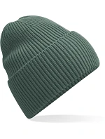 Beechfield B 384R Dlouhá pletená čepice s manžetou 53.384R marine green Beechfield B 384R Dlouhá pletená čepice s manžetou 53.384R marine green