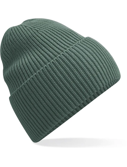 Beechfield B 384R Dlouhá pletená čepice s manžetou 53.384R marine green Beechfield B 384R Dlouhá pletená čepice s manžetou 53.384R marine green