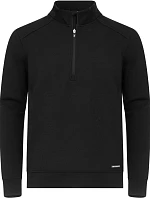 Cutter & Buck Pemberton Half Zip Men Pánska mikina s 1/4 zipem 68.8434 black
