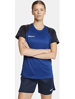 Craft Teamwear Squad Go Contrast Jersey W Dámské kontrastní sportovní tričko 82.2726 navy Craft Teamwear Squad Go Contrast Jersey W Dámské kontrastní sportovní tričko 82.2726 navy