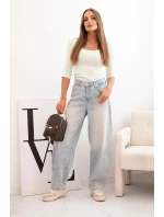 Halenka s kulatým výstřihem model 21191405 - K-Fashion