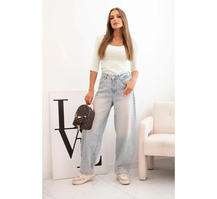 Halenka s kulatým výstřihem model 21191405 - K-Fashion