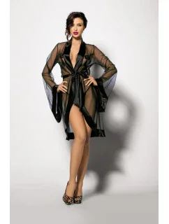 Černý župan model 21310643 - Angels Never Sin