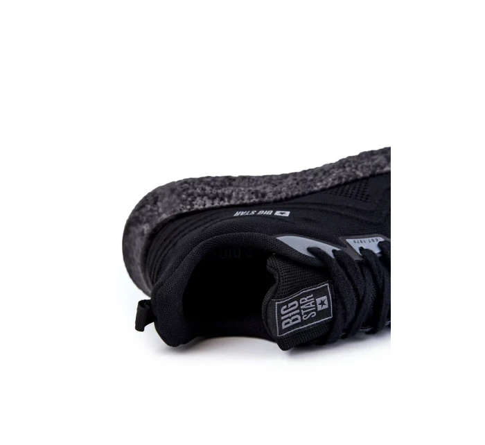 Lehká pánská sportovní obuv Big Star KK174018 Černá Lehká pánská sportovní obuv Big Star KK174018 Černá