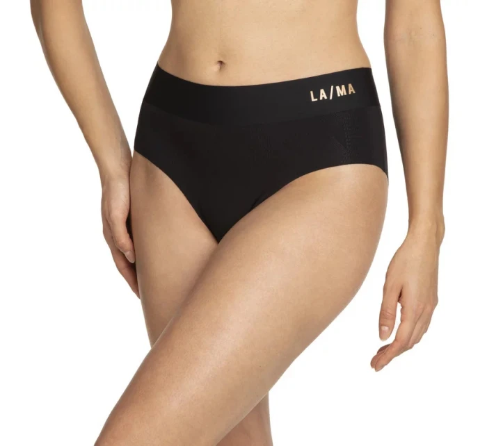 Dámské kalhotky BIKINI L-POL5009 02 Černá - Lama Dámské kalhotky BIKINI L-POL5009 02 Černá - Lama