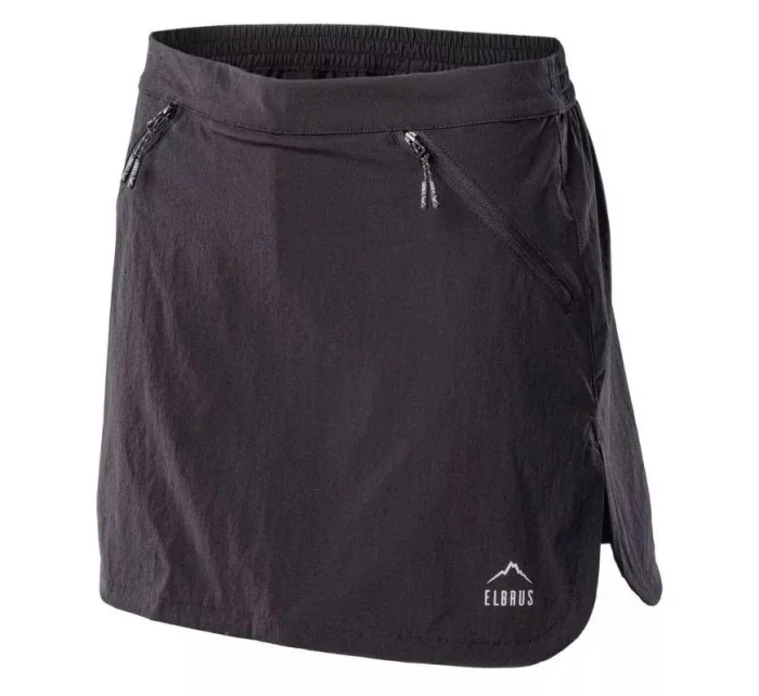 Dámská sportovní sukně 2v1 s šortkami Palmar W 92800481859 Černá - Elbrus