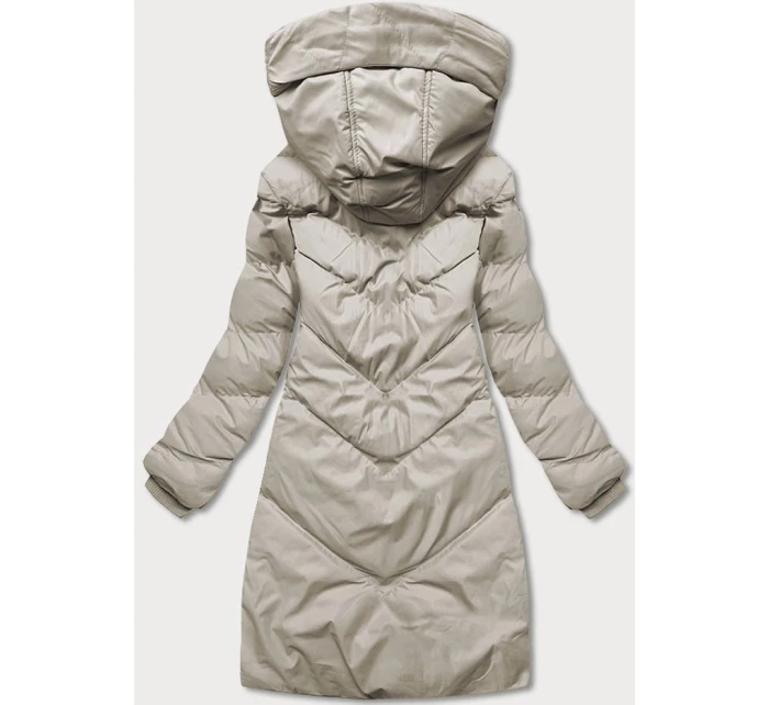 Lehká dámská zimní bunda (5m735-62) béžová - Goodlooking Lehká dámská zimní bunda (5m735-62) béžová - Goodlooking