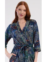 Dámské domácí šaty s krátkým rukávem Medvídek