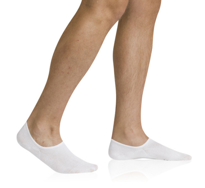 Unisex ponožky invisible BAMBUS SNEAKER SOCKS - BELLINDA - bílá