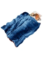 Dětský spací pytel Deuter Starlight SQ (130-170 cm) - noční modrá/červené dřevo Dětský spací pytel Deuter Starlight SQ (130-170 cm) - noční modrá/červené dřevo