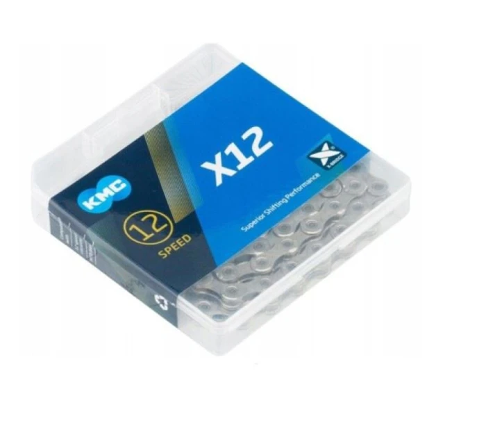 Łańcuch model 21842623 126 ogniw srebrny BOX - KMC