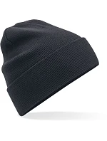 Beechfield B 45N Pletená čepice z bio bavlny 53.045N graphite grey