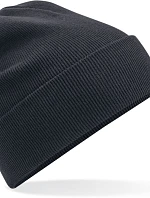 Beechfield B 45N Pletená čepice z bio bavlny 53.045N graphite grey