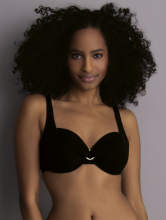 Style Hermine Top Bikini - horní díl 8411-1 černá - RosaFaia