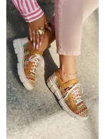 Dámské Kožené Polobotky model 21693708 Multikolor - Maciejka