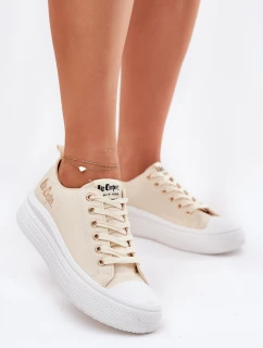 Dámské Tenisky Na Platformě Béžové model 21698753 - Lee Cooper