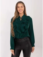 Koszula IT KS model 21786407 ciemny zielony - FPrice Koszula IT KS model 21786407 ciemny zielony - FPrice