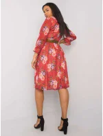 Sukienka LK SK model 21258845 bordowy - FPrice