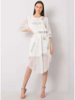 Šaty LK SK 508085.77P bílá