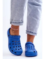 Dámské Nazouváky Modré Pěnové Crocsy EVA Dámské Nazouváky Modré Pěnové Crocsy EVA