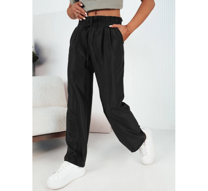 Dámské kalhoty EUFRAZ black FashionStreet UY2050