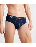 Pánské slipy Start Midi C2P box - BLUE - DARK COMBINATION - kombinace modré M008 - SLOGGI Pánské slipy Start Midi C2P box - BLUE - DARK COMBINATION - kombinace modré M008 - SLOGGI