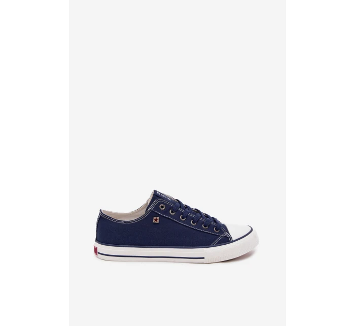 Pánské Nízké Tenisky Materiálové Big Star DD174503 Tmavě Modré