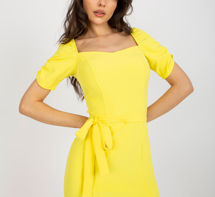 LK SK 508684 šaty.21X žlutá