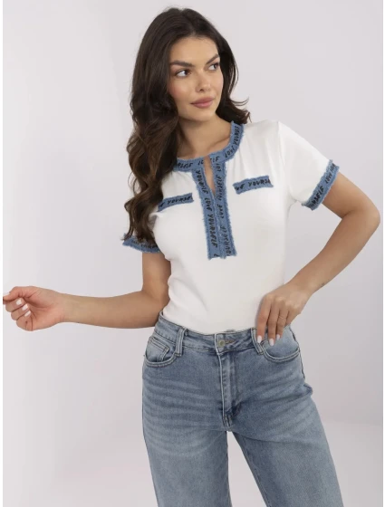 Tričko NM TS model 21015055 ecru - FPrice