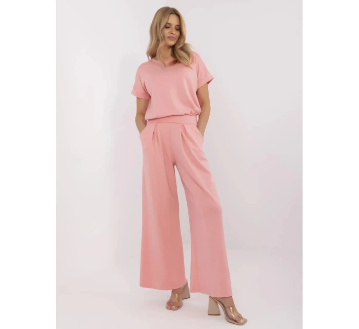 Tepláky RV DR model 20996334 broskvová barva - FPrice Tepláky RV DR model 20996334 broskvová barva - FPrice