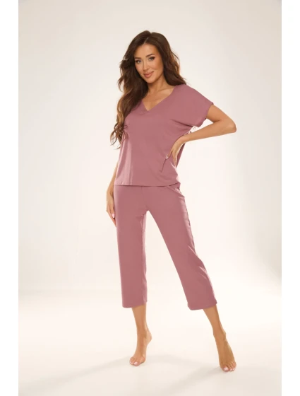 Pyžamo Freya 694 Berry - De Lafense Pyžamo Freya 694 Berry - De Lafense