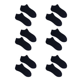 Bavlněné ponožky Yoclub Basic Ankle 6-pack SKS-0088U-3400 Black