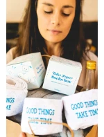 Duhové Ponožky Toaletní papír 2 Párů Duhové Ponožky Toaletní papír 2 Párů