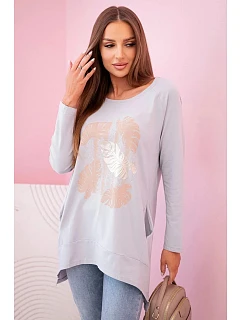 Dámská halenka 69504 šedé - Esilla