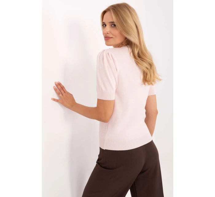 Svetr s krátkým rukávem  model 216781 Factory Price