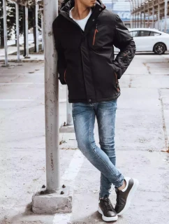 Pánská zimní bunda černá FashionStreet TX4239