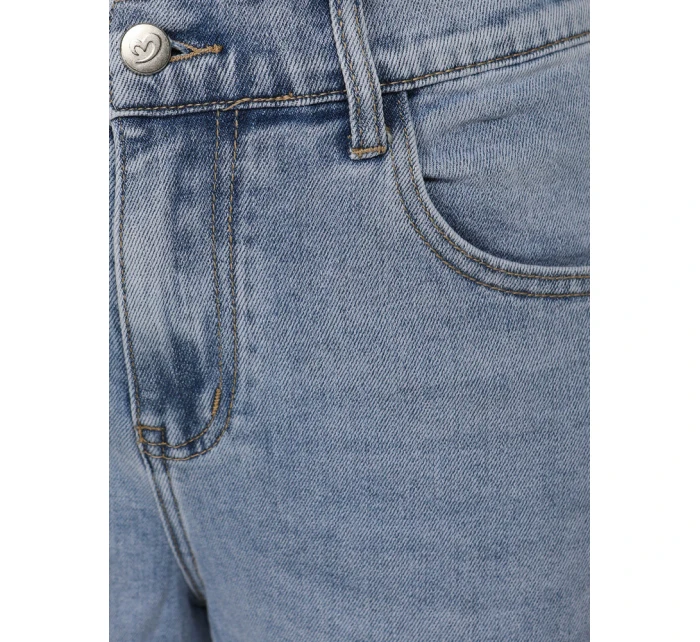 Dámské džíny mom fit s vysokým pasem modré FashionStreet UY2895