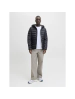 Jack&Jones pánská péřová bunda JJEBRADLEY LIGHT BODYWARMER COLLAR NOO 12280970 BLACK