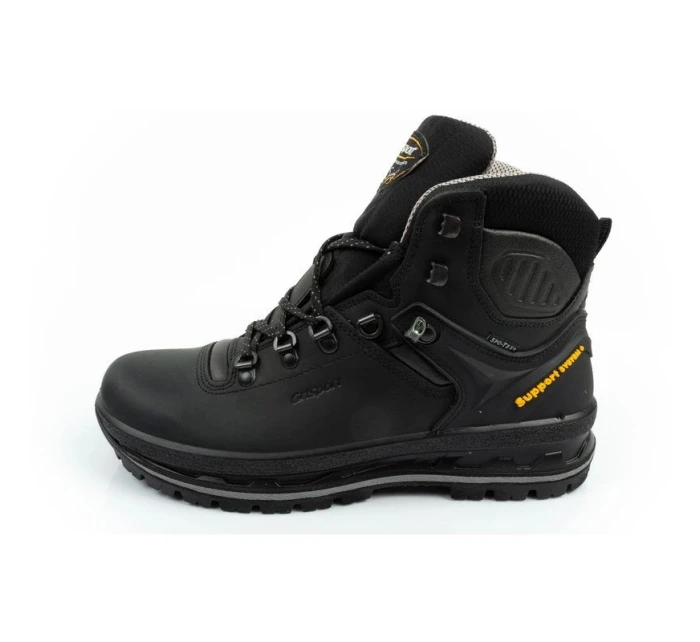 Grisport pánská treková obuv Nero dakar SPO-TEX leather black